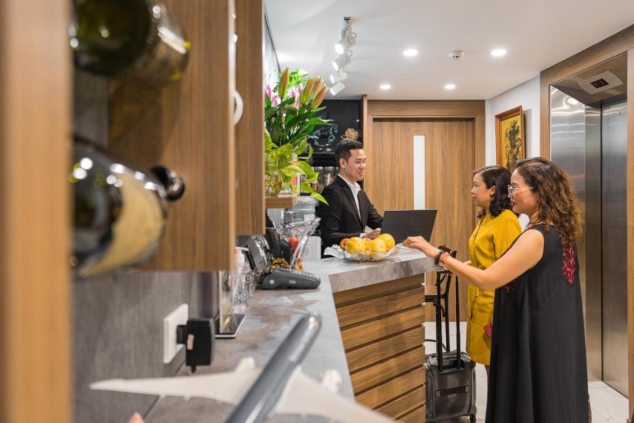 Narcissus Hotel & Apartment Hanoi Bagian luar foto
