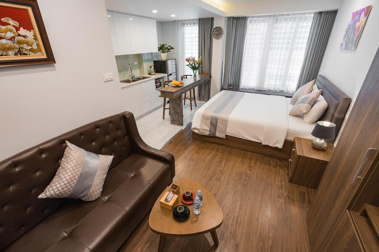 Narcissus Hotel & Apartment Hanoi Bagian luar foto