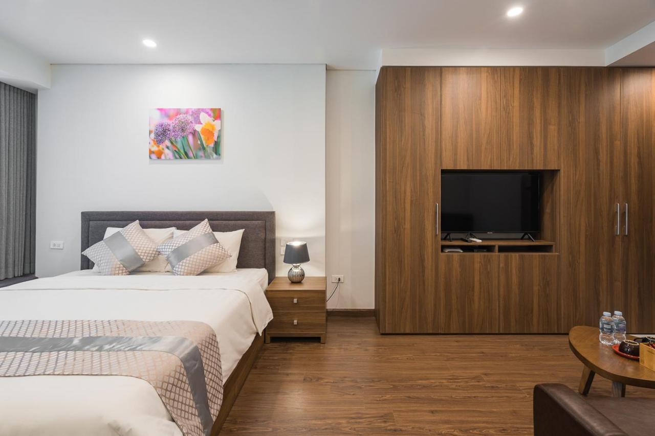 Narcissus Hotel & Apartment Hanoi Bagian luar foto