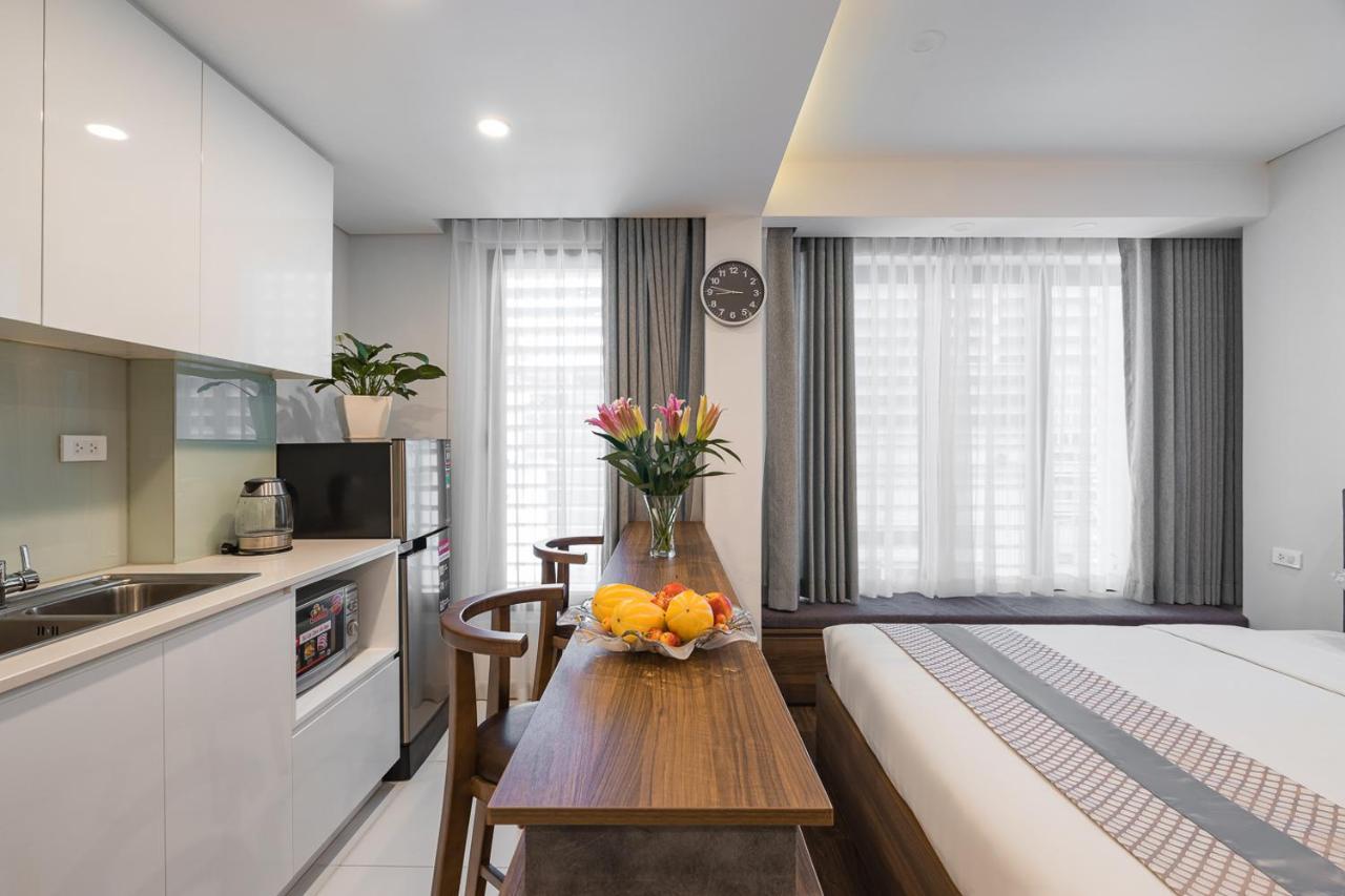 Narcissus Hotel & Apartment Hanoi Bagian luar foto