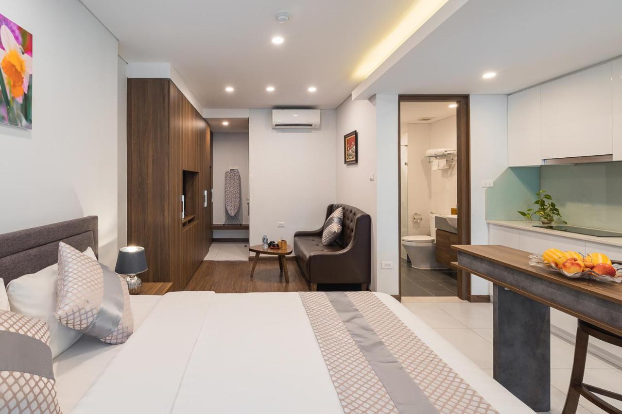 Narcissus Hotel & Apartment Hanoi Bagian luar foto