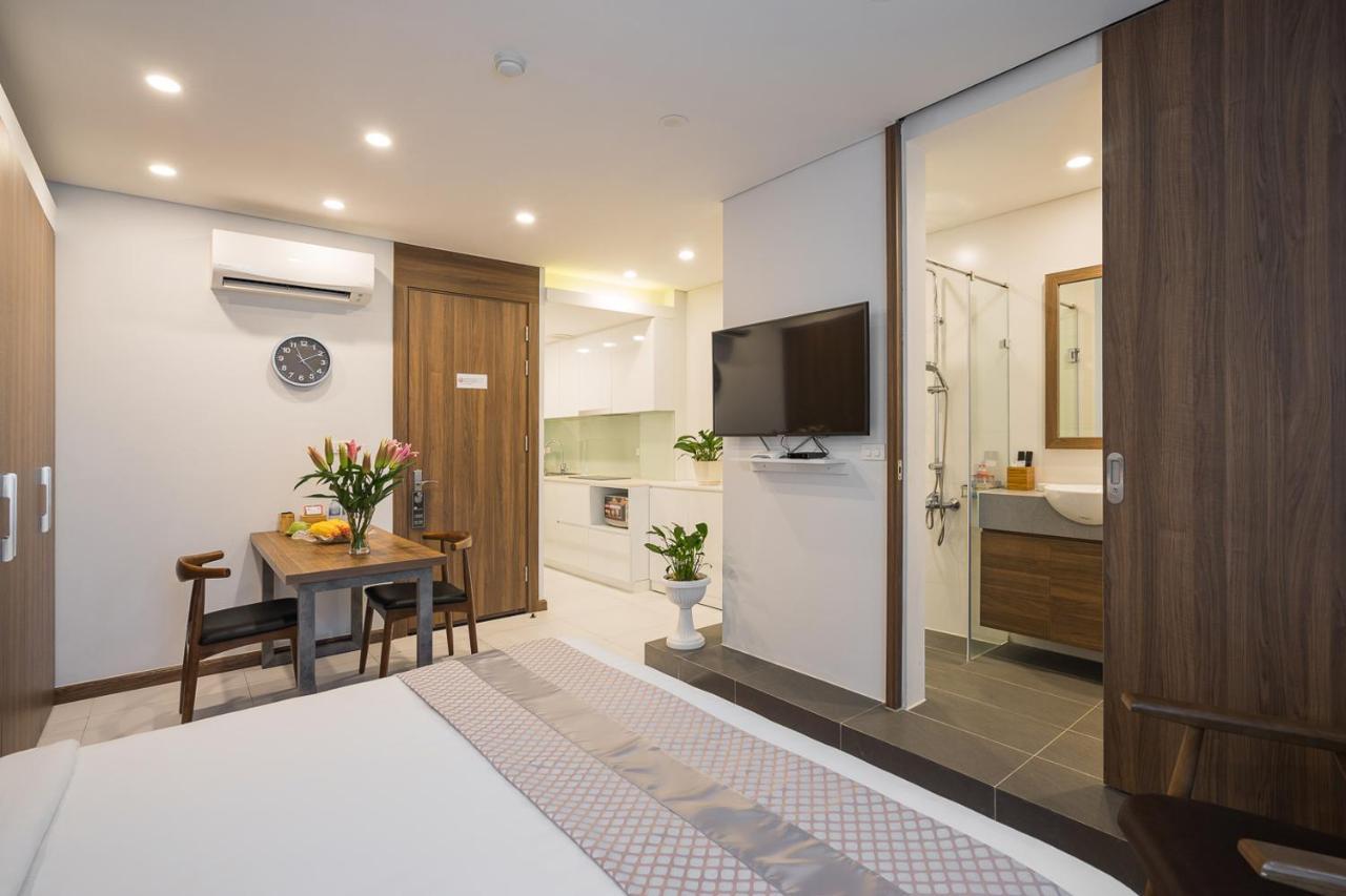 Narcissus Hotel & Apartment Hanoi Bagian luar foto