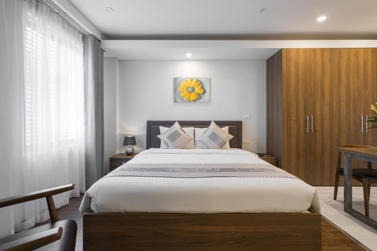 Narcissus Hotel & Apartment Hanoi Bagian luar foto