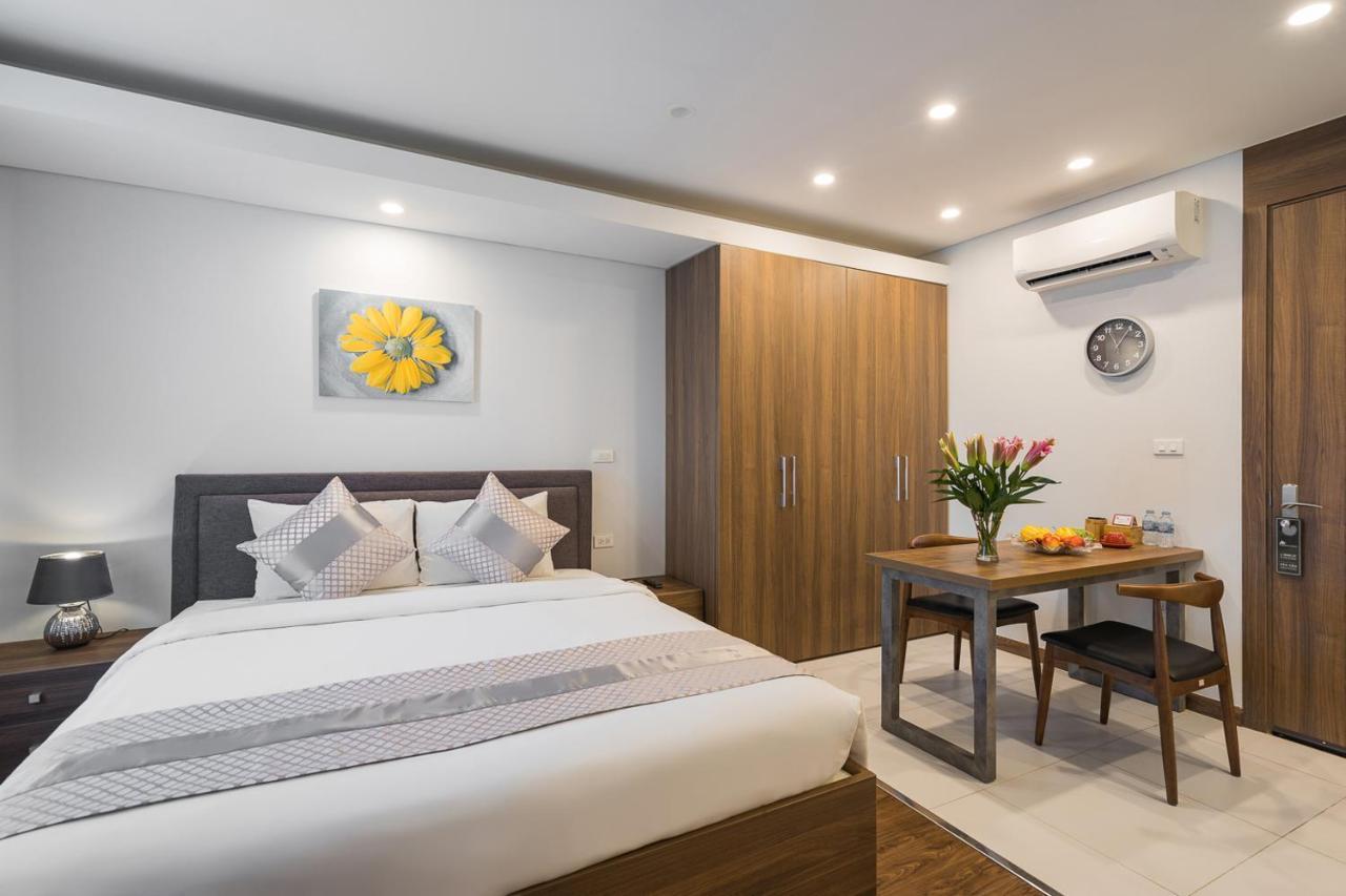 Narcissus Hotel & Apartment Hanoi Bagian luar foto