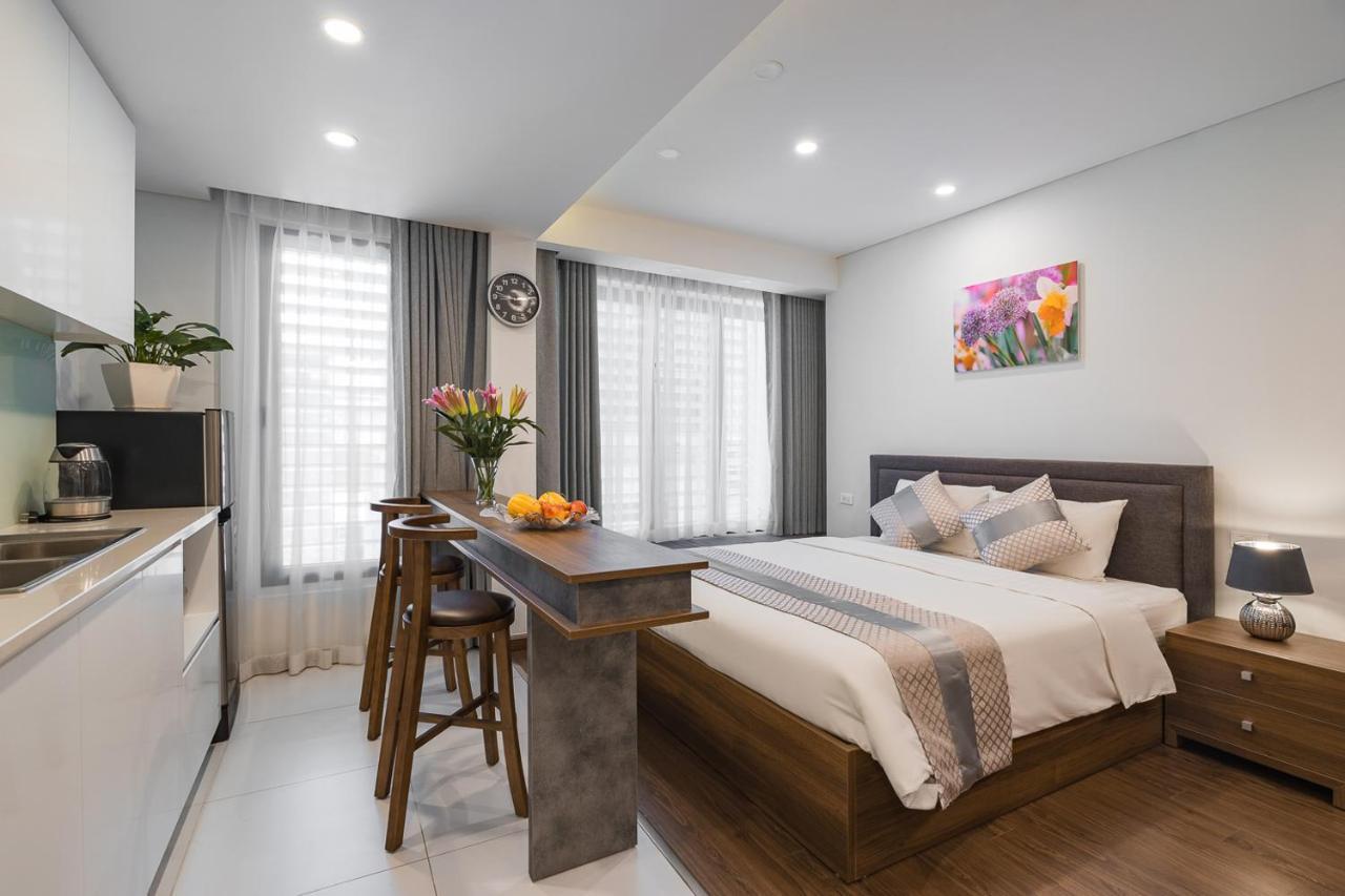 Narcissus Hotel & Apartment Hanoi Bagian luar foto