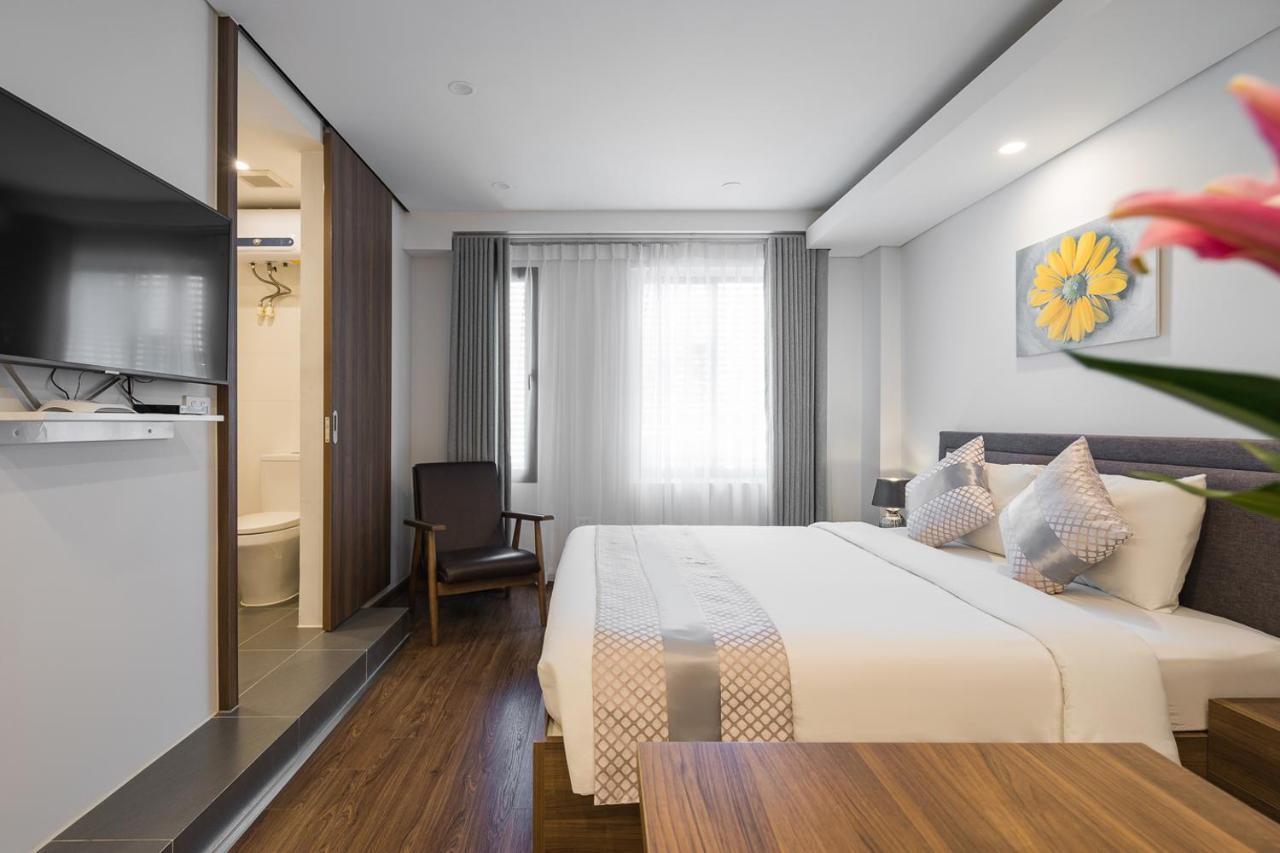 Narcissus Hotel & Apartment Hanoi Bagian luar foto