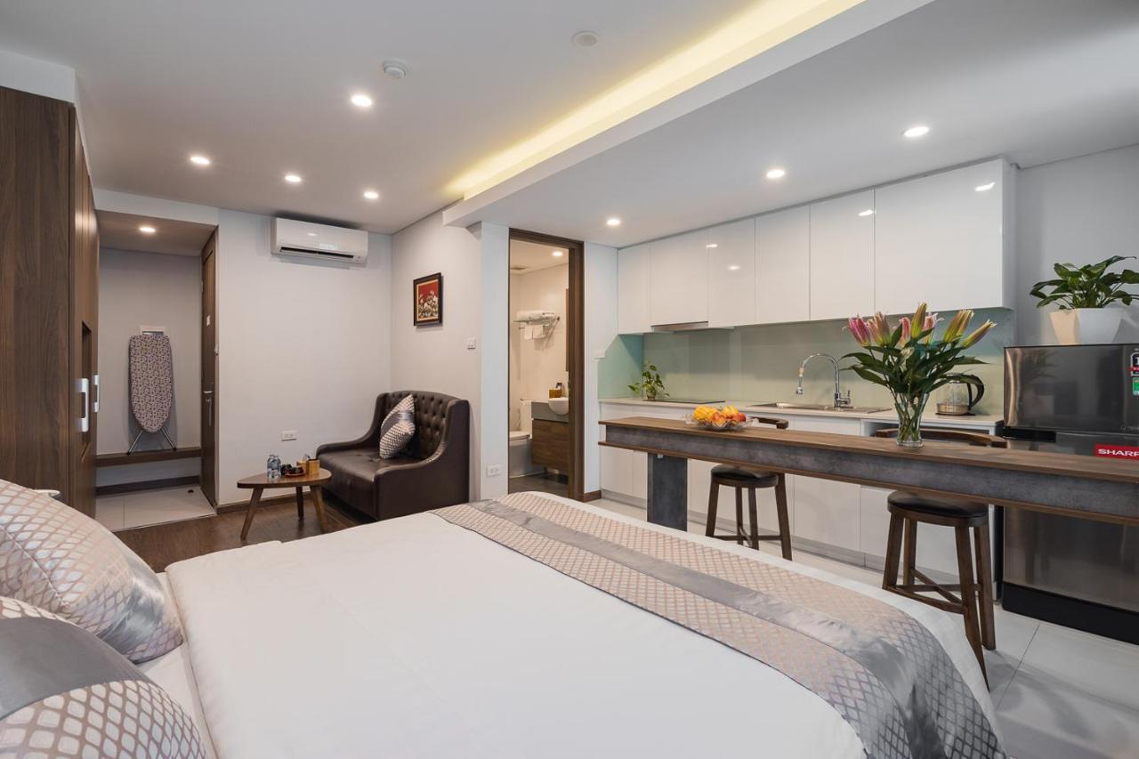 Narcissus Hotel & Apartment Hanoi Bagian luar foto